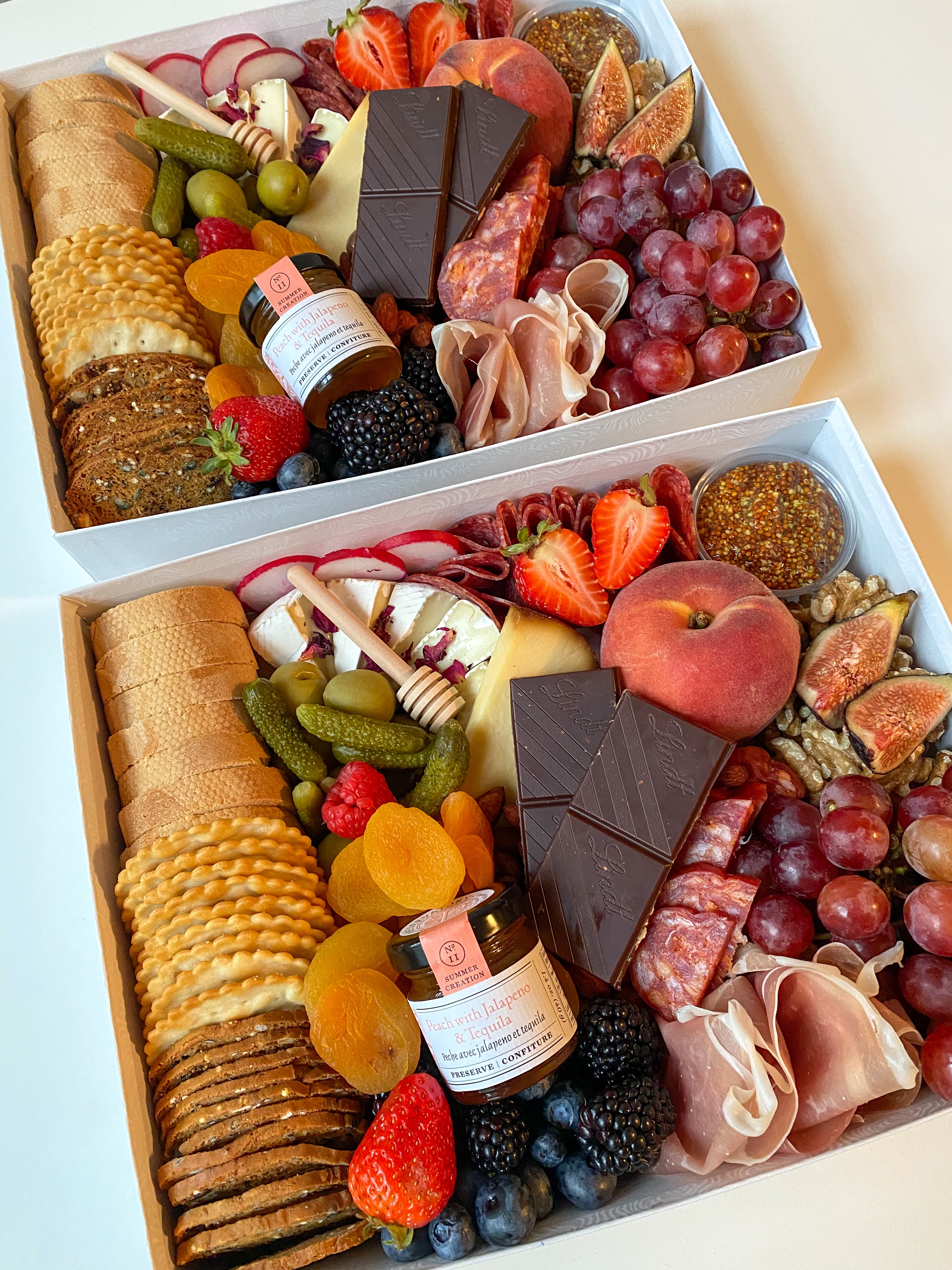 Classic charcuterie arrangement
