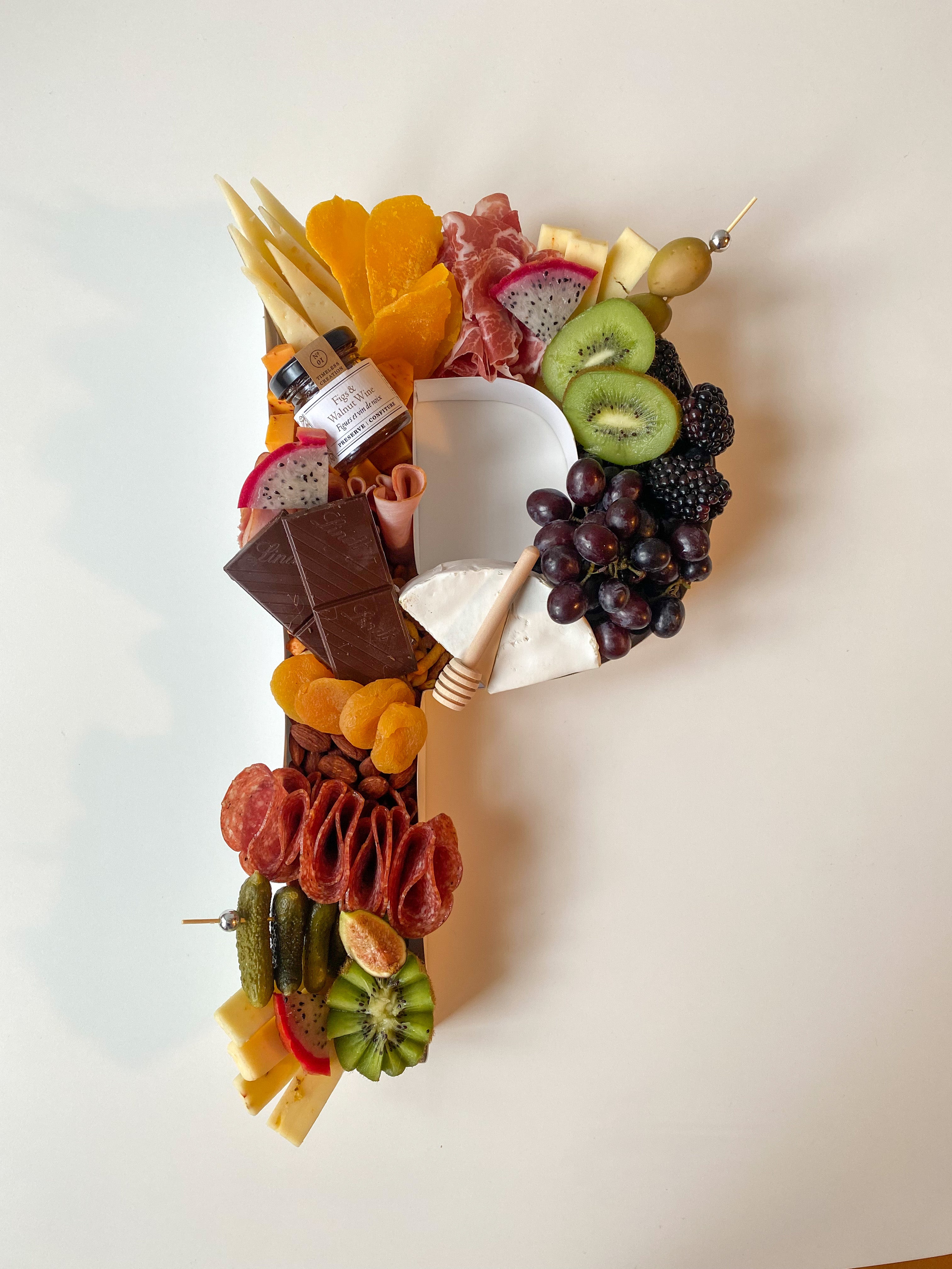 Charcuterie box presentation